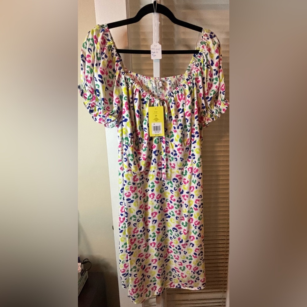 Cabana Leopard Rainbow Sundress - Picture 10 of 11